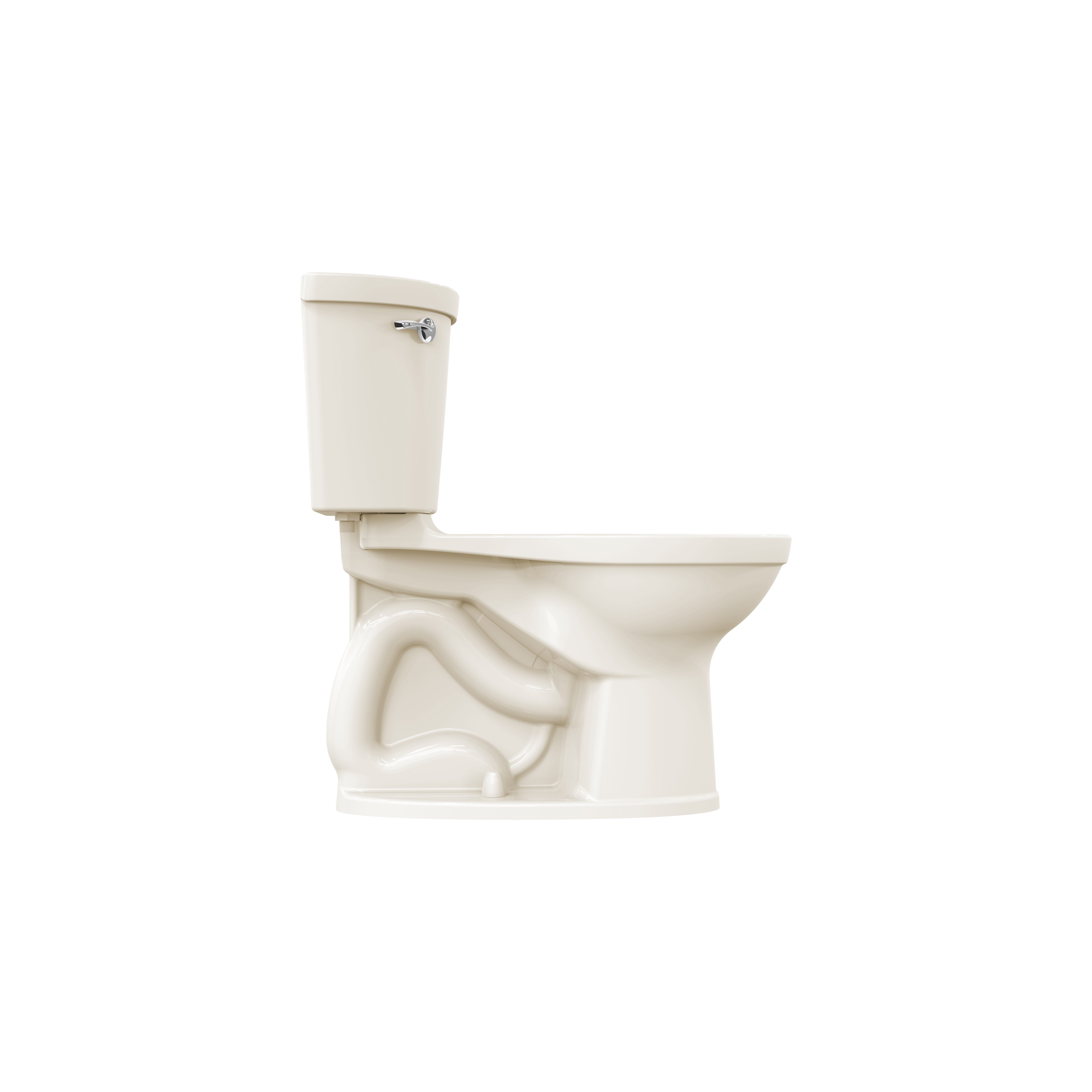 Toilette Champion PRO, 2 pièces, 1,28 gpc/4,8 lpc, à cuvette allongée à hauteur de chaise, sans siège